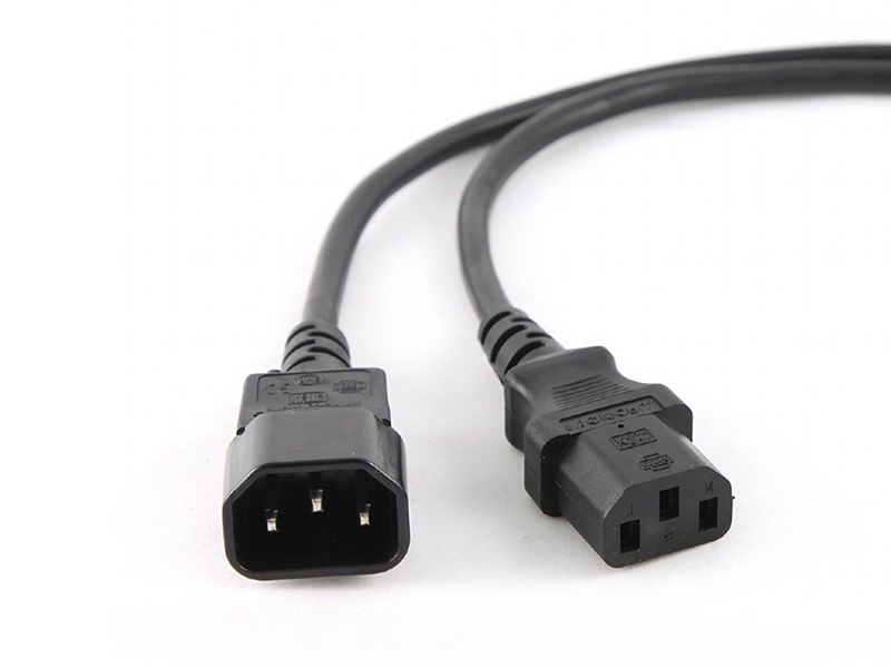 IEC C14 / C13 PLUG POWER CORD VDE CONNECTOR CABLE ASSEMBLY