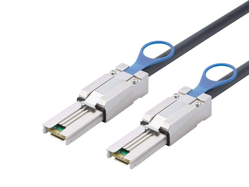 MINI SAS HD CABLE QSFP+SFF8088 SERVER CABLE,HIGH SPEED DATA SERVER TRANSMISSION CABLE