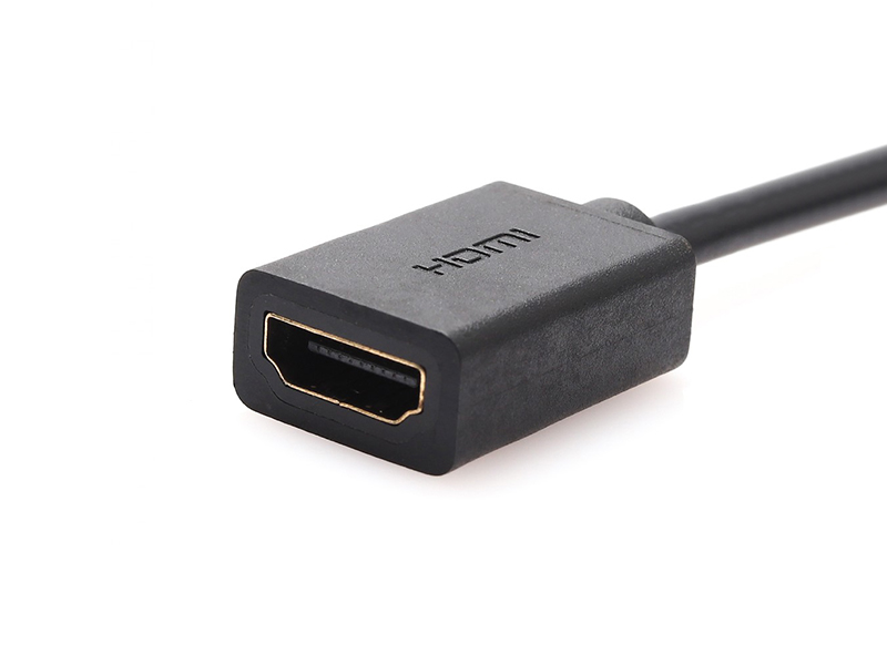 STANDARD HDMI SOCKET PRE-MOLDED CABLE ASSEMBLY - YAMETER